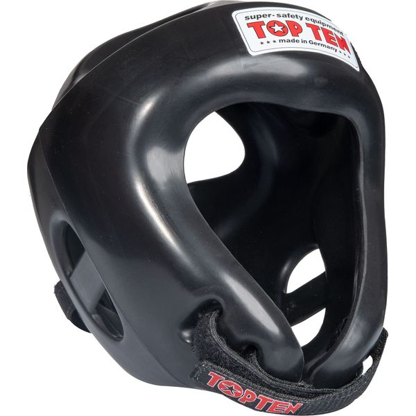 TOP TEN Kopfschutz „Competition Fight“ - schwarz, Gr. S
