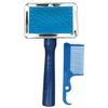 Trixie Soft Brush with Cleaner, 13 x 6 cm