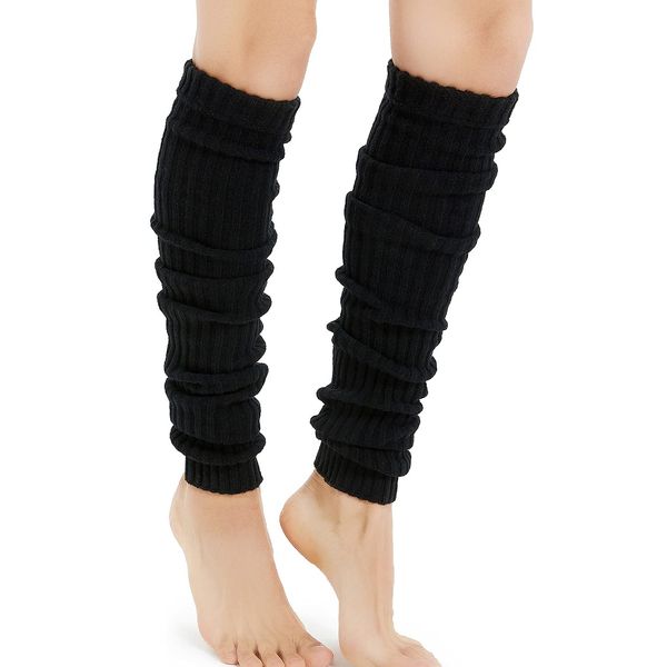 Kayhoma Extra Soft Over the Knee High Leg Warmer, Artificial Wool Thigh High Leg Warmers