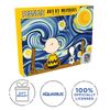 AQUARIUS - Peanuts Starry Night Art by Numbers