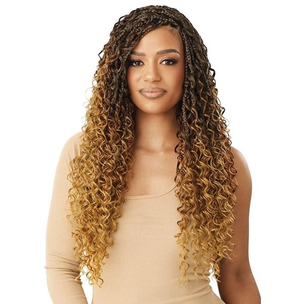 Outre X-Pression Twisted Up - Boho Moisture Deep Braid 22" 3X (OFF BLACK 1B)