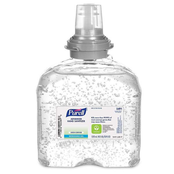 Purell TFX Instant Hand Sanitizer Gel Refill, 1200ml