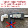 20 X  1/4"-3/8" Male Elbow Fitting Connector Push In Thread RO Under-sink