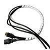 On1shelf® Cable Tidy Spiral Wrap, White- 12mm (5m)