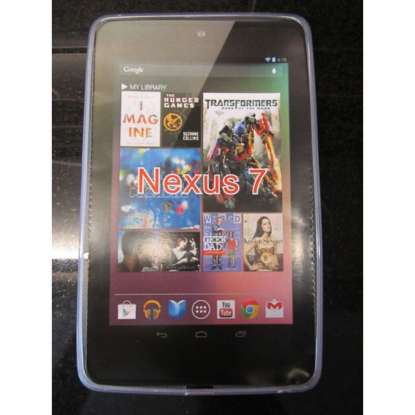 Replacement for Clear TPU Silicone Rubber Case Skin for ASUS Google Nexus 7 Android Tablet PC