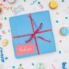Andaz Press Fancy Frame Rectangular Label Stickers, Thank You, Coral, 36-Pack Wedding Decorations, Wedding Favors, Stickers for Packaging, Party Favor