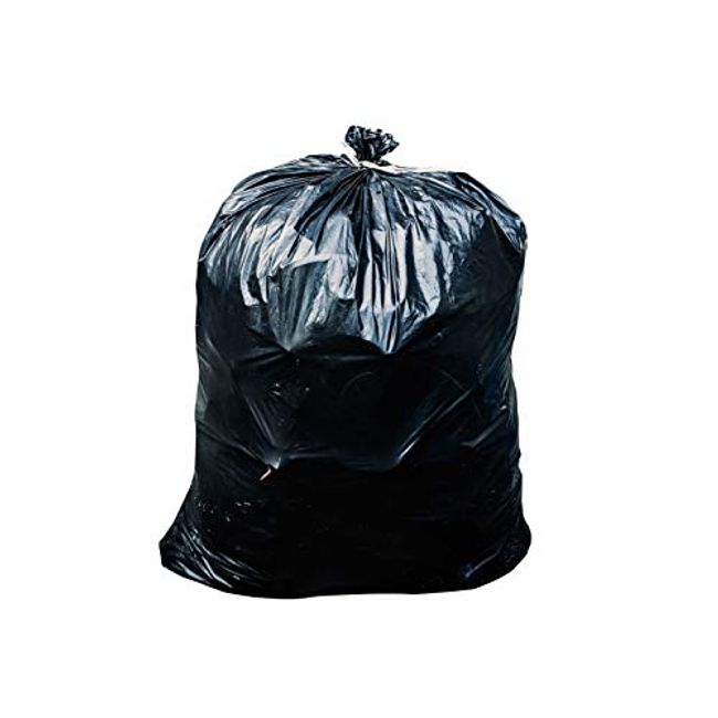 55 Gallon Trash Bags, 3 Mil Contractor Bags, Large 55-60 Gallon