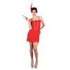 Ladies' Red Showtime Flapper Girl Small