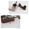 SIUTATDSH Camera Case, PU Leather, Suitable for Olympus Olympus PEN E-PL9 E-PL10 E PL9 E PL10 Case, Liner Case, Camera Holder, Shockproof, Shockproof and Convenient (Coffee)