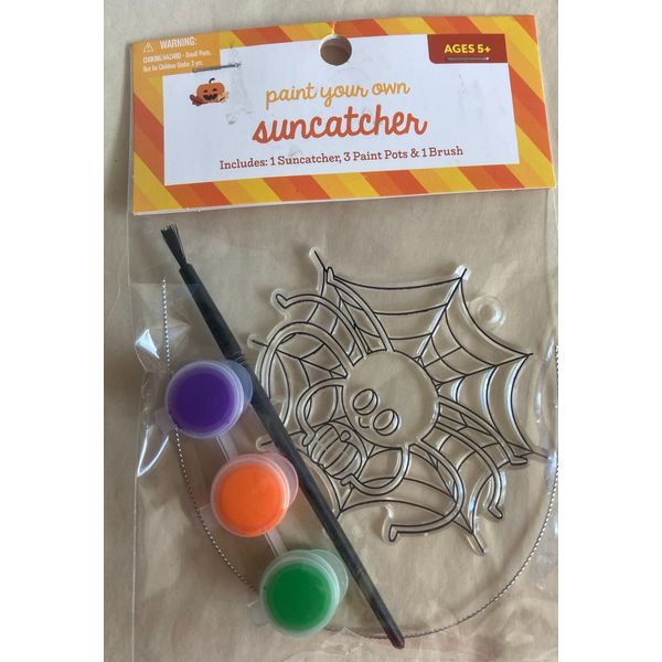 Paint Your Own Suncatcher Spider