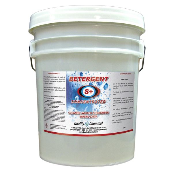 Detergent S+ Solvent-based Laundry detergent removes stains - 5 gallon pail