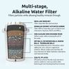 PH001 - White Alkaline Water Filter – Replacement Filters for All  Pitcher & Dis