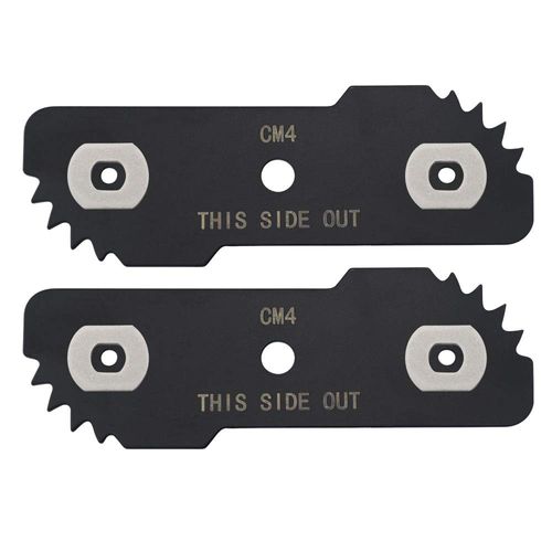 2-Pack EB-007 Edge Hog Heavy-Duty Edger Replacement Blades Compatible with Black+Decker 7-1/2-inch, for LE750-CASE Cut with 4-wear Indicators