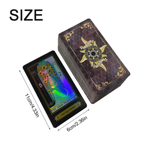 IXIGER Tarot Cards,tarot cards with guide book,tarot deck,78 classic tarot deck,tarot card deck with guide book and gift bag,Fortune-telling game for beginners and experts.