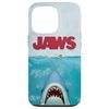 Jaws 50th Anniversary Poster 3D Style Front & Back Case for iPhone 13 Pro
