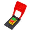 CENPEK Red Cover Emergency Stop Push Button Switch 16A Power-Off Undervoltage Electromagnetic Start Switch