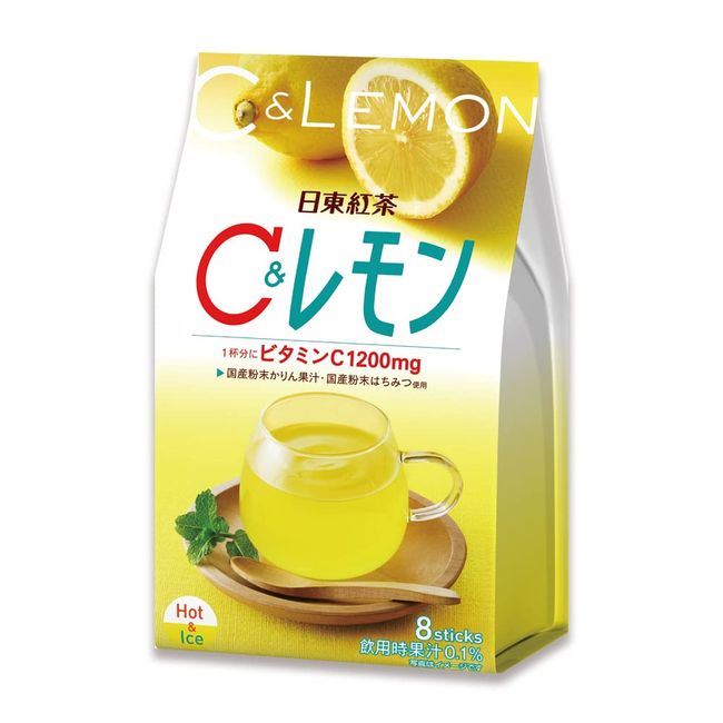 Mitsui Norin Nitto Tea C & Lemon, 8 x 6 Packs