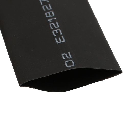 Sourcingmap Black 16mm Diameter Shrinkable Tube Heat Shrink Tubing Wire Cable Sleeving 1.22M 4Ft