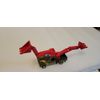 Gasland, MadMax, 2 Front Loader with 3 bendable, movable points. 3d printed Red