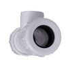Midline Valve 592DU034 PVC Compression Tee Pipe Fitting with FIP Branch; 3/4''; White Plastic