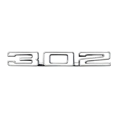 1969 Camaro 302" Hood Emblem (3961496)