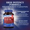 NatureMyst Antarctic Krill Oil 1000 mg Softgels, Krill Oil Omega-3s, EPA, DHA, Astaxanthin & Phospholipids, Brain, Heart Health, 60 Softgels, Non-GMO, No Gluten, Made in The USA