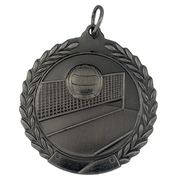 PinMart Volleyball Award Silver Medal