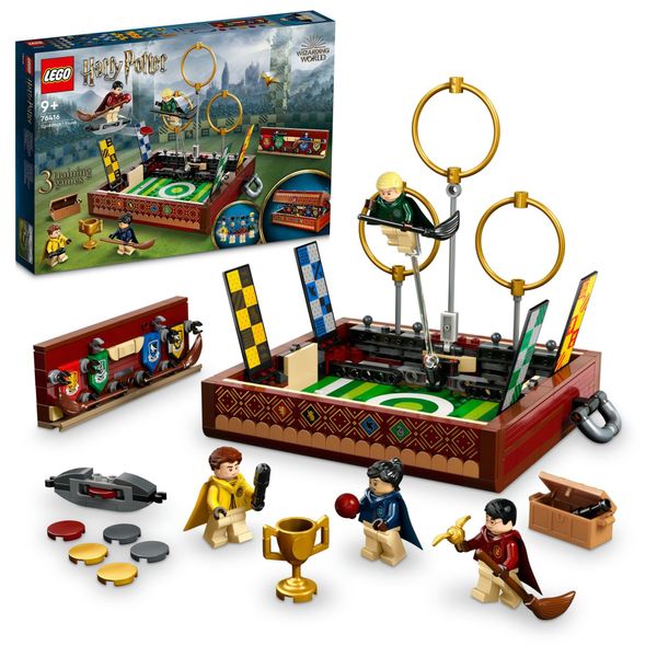 LEGO Harry Potter Magic Trunk (Quidditch Stadium) 76416 Toy Block Present Fantasy Magic Boys Girls 9 Years Old