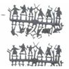 Mars Figures 72090 Zombie Pirates, Part II, scale plastic model kit 1/72