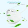 Face Masks - 4-Layer White Protective Respirator 100pcs