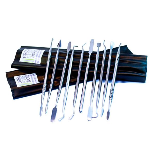 Sculpting Tools set of 10 - 1012- Green Stuff World