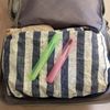 4pcs Plastic Toothbrush Case Travel Cover Holder Storage (Pink, Blue, Green and White)
