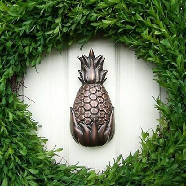 Pineapple Door Knocker by Michael Healy -Oiled Bronze Finish (Premium Size )