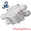 5XPcs Auto Shut Off Valve 1/4-1/4" Quick Connect Push In Undersink Water Filter