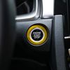 Gold Go Engine Start Push Button Ring Sticker Trim For Honda Civic Accord 10th
