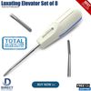 Set Of 8 Luxating Root Elevators Oral Surgery Tooth Extracting Extraction Dental