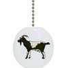 Goat Farm Animal Solid Ceramic Fan Pull