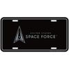Space Force Metal License Plate 12" x 6"