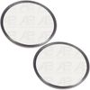 Pair Universal 165mm Round Convex Mirror Head & Arm Replacement for Bus Van HGV Plant Loader