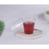 Premium Clear Plastic Disposable Cups Perfect Containers for Jello Shot Condiments, Soaps, Dips and Samples (400 Count)