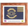 Framed American Revolution Flag...2nd Light Dragoons