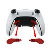 4 Pcs Edge Controller Back Paddles for PS5 DualSense Edge Controller, Paddles Replacement Compatible with PS5 Edge Controller, Metal Paddles for PS5 DualSense Controller (Red)