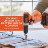 BLACK+DECKER 20v 29PC PK in Translucent Tool Box - BCKSB29C1