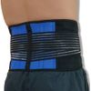 NeoPhysio Neoprene Double Pull Lower Back Support Lumbar Brace = 3XL