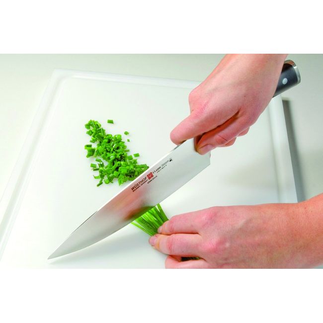 Wusthof Classic Ikon Cook's Knife, 8, 2 Lb, 8 Inch, Black