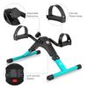 Mini Exercise Bike Under Desk Pedal Exerciser Foot Cycle Arm&Leg with LCD Screen