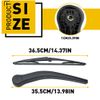 Rear Wiper Blade and Arm For Dodge Durango HB 2004-2009 Back Windshield Wiper