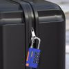 4pcs Locker Padlocks,Stylish Suitcase Locks with Code,Rustproof Luggage Locks for Suitcases,4-Digit Small Padlock,Suitcase Padlocks,Waterproof Solid Combination Lock for Travel Suitcase Gym Locker