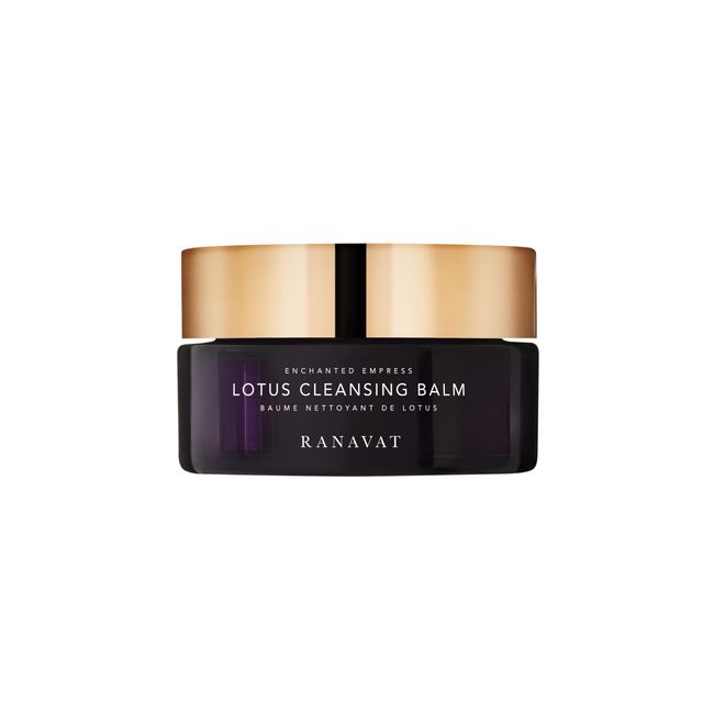 RANAVAT Lotus Facial Cleansing Balm - Gel to Milk Makeup Remover Balm for Balanced & Restored Skin - Resurfacing Skin Cleanser with Blue Tansy Oil + Jasmine - Suitable for All Skin Types (3.4 oz)