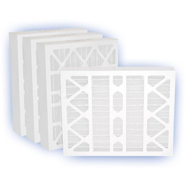 20 x 24 x 4 - DP Green 13 Pleated Panel Filter - MERV 13 4-Pack